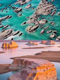 青甘環線必打卡！烏素特水上雅丹保姆級攻略