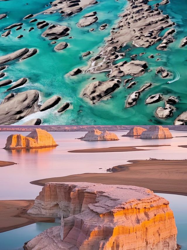 青甘環線必打卡！烏素特水上雅丹保姆級攻略