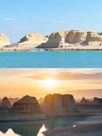 青甘環線必打卡！烏素特水上雅丹保姆級攻略