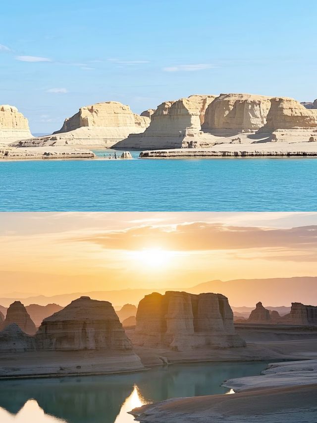 青甘環線必打卡！烏素特水上雅丹保姆級攻略