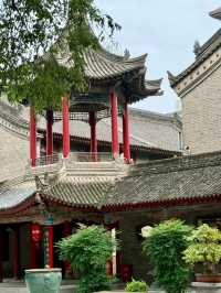 關中書院紅柱綠瓦必打卡