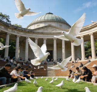 鼋頭渚で水の旅を聴く