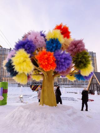 Hulunbuir Ice and Snow Nadam Fluffy Snow World｜Cool Extreme Cold Play