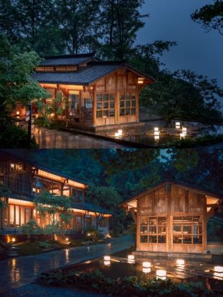 青城山の神仙民宿チェックイン