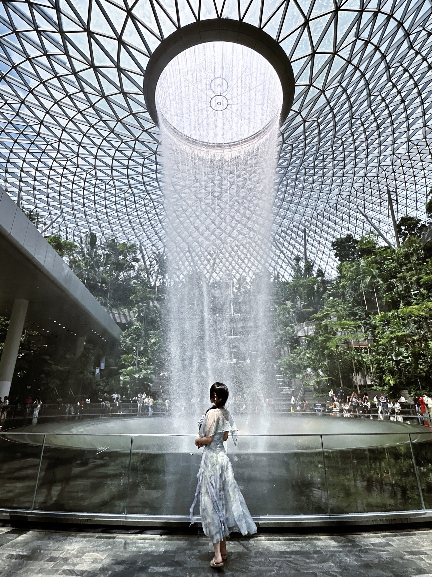 Jewel Changi Rain Vortex