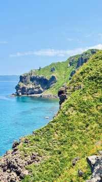 北海道絕美海岬！神威岬的藍讓人一眼難忘