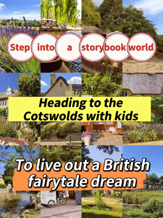 Step into the golden stone towns of a storybook and treat your kids to an English fairytale dream in the Cotswolds.