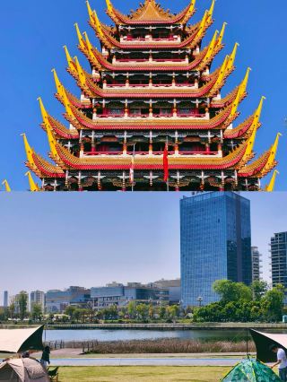 The hometown of Guanyin, where the Fujiang River encircles the city—half Zen, half worldly life.