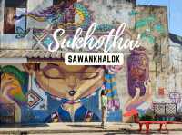 Old Street Sawankhalok | Sukhothai 🏰🏘
