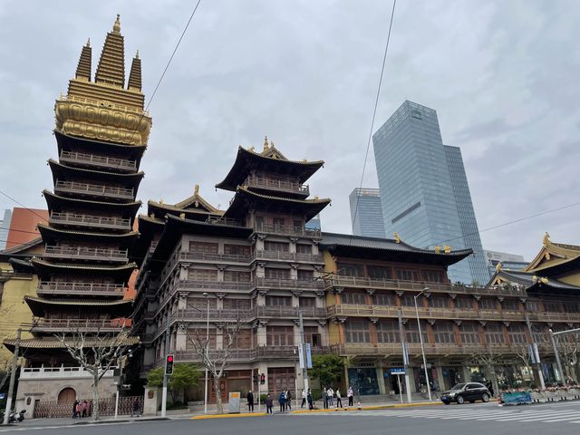 【上海・静安寺】街中にある上海の三大寺院