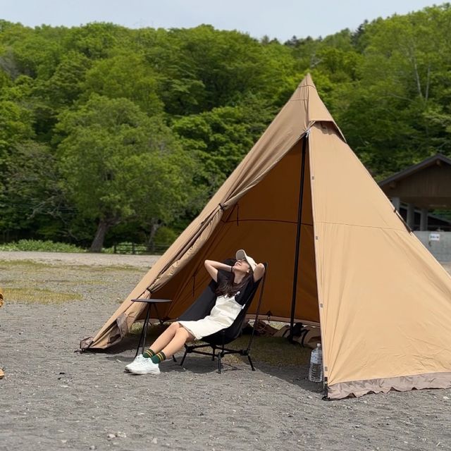 📍支笏湖モラップキャンプ場/北海道