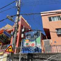釜山必打卡甘川文化村🌈打卡位一次過睇～ 