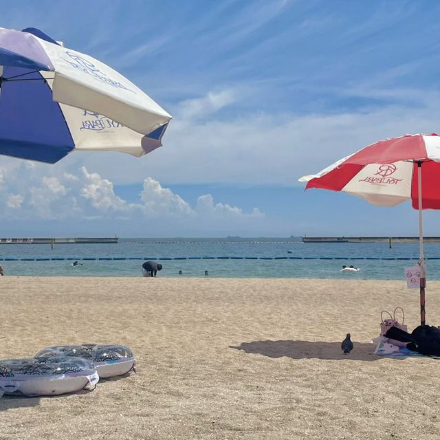 陽光海灘！暢玩須磨海岸🏖️🌊🎡