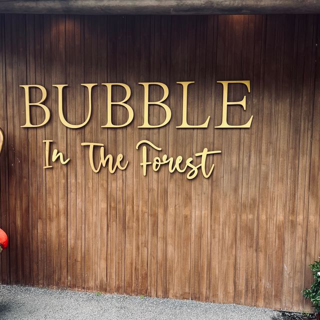 《泰國小馬爾代夫Bubble in the forest cafe》