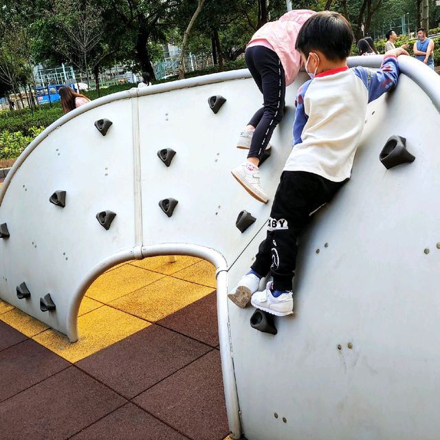 香港單車館公園 靚景兒童遊樂場
