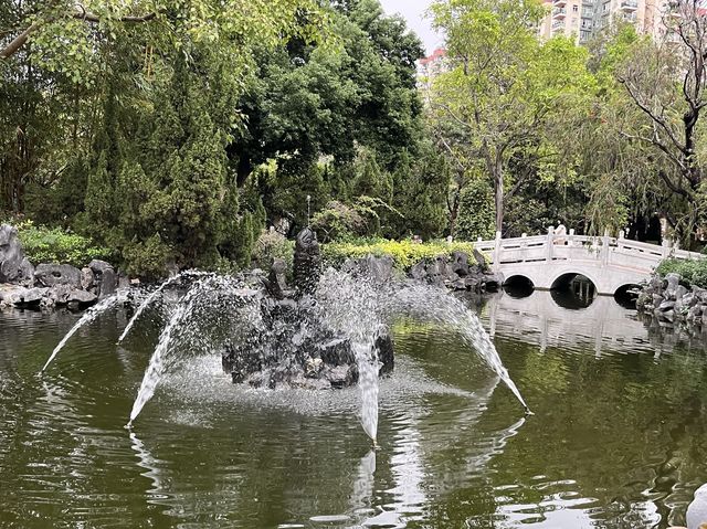 傳統嶺南風格嘅中式庭園 @ 荔枝角公園