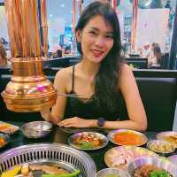 ปิ้งย่างเกาหลี Hongdae BBQ buffet 470net