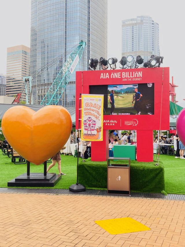 《Chill Under the Wheel》大型市集@香港摩天輪AIA Vitality Park