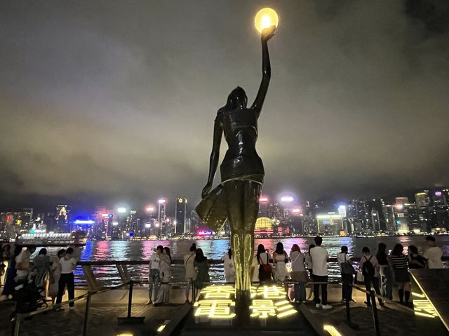 【The symphony of lights in Victoria Harbor 】