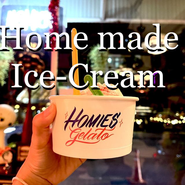 Homies Gelato ของดีย่านศรีนครินทร์