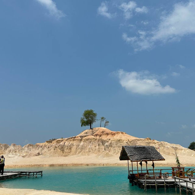 Exploring the Enchanting Blue Lake in Bintan