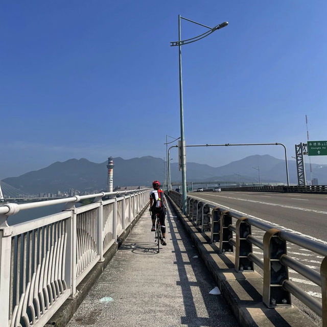 Cycling Route to Tamsui