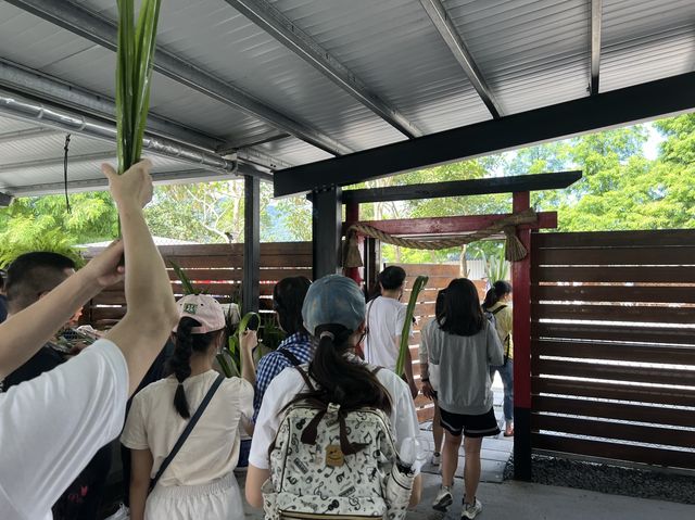 張美阿嬤農場，充滿童趣的景點，還可以看到水豚君在泡澡