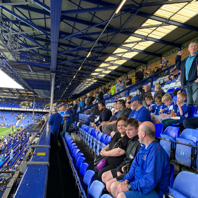 Goodison Park, spiritual home of Everton FC