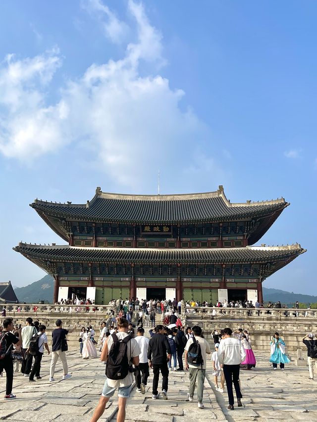 韓國首爾最美打卡宮殿-景福宮