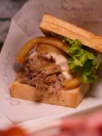 驚喜爆餡🔥鐵板三文治🥪