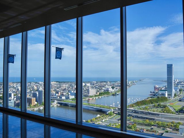 【新潟市】街を見渡せる無料スポット💡
