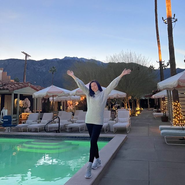 Fleur Noire Hotel โรงแรมบูติคใน Palm Spring, CA.