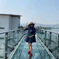 สะพานกระจกเมืองกาญจนบุรี​