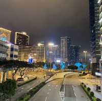 Beautiful night view from Sky21 Bar
