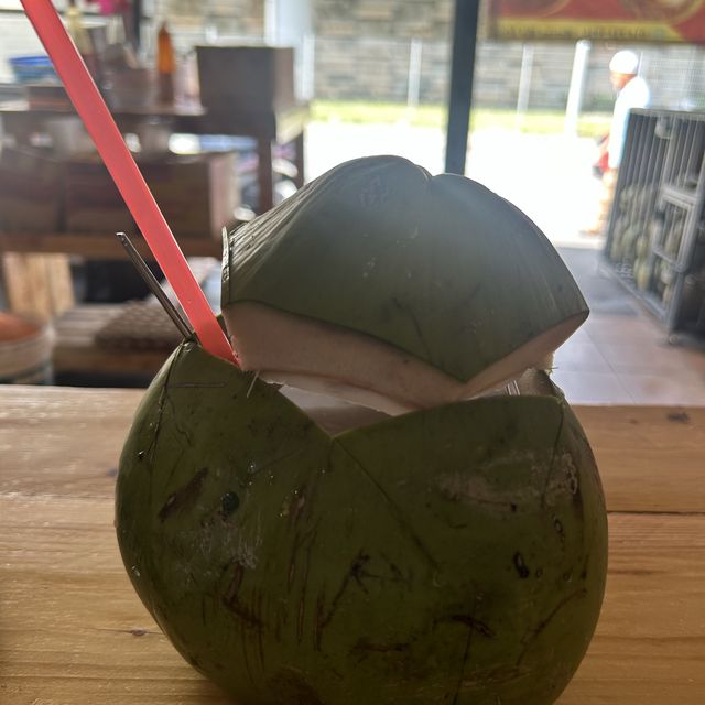 炎熱的天氣下，來一顆椰子吧！