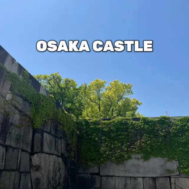OSAKA CASTLE 🏯 มีมากกว่าปราสาท