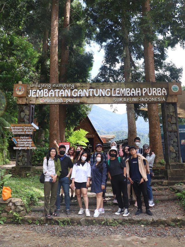 Suspension Bridge In Sukabumi, Dare To Try⁉️🤫