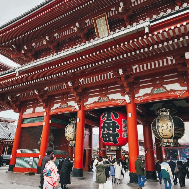 Sensoji Temple วัดโคมแดง จุดเช็กอินยอดฮิตในโตเกียว