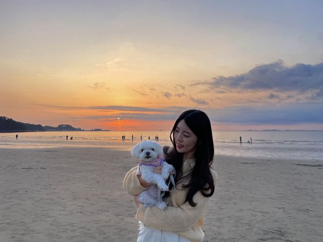 노을이 아름다운 곳 “춘장대해수욕장”