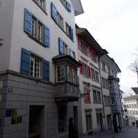City walk in Zurich 