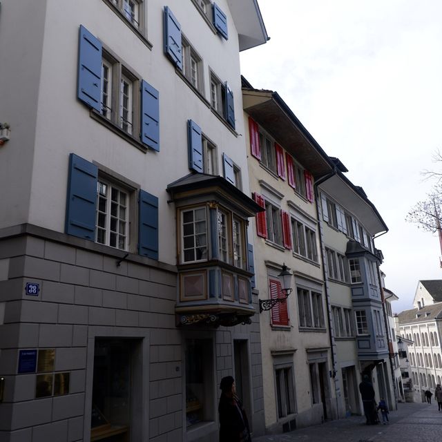 City walk in Zurich 
