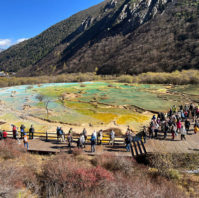 人間瑤池 地上の仙境 黄竜 Wellen🐝 | 人間瑤池-黃龍風景區海拔3900米#china #jiuzhaigou