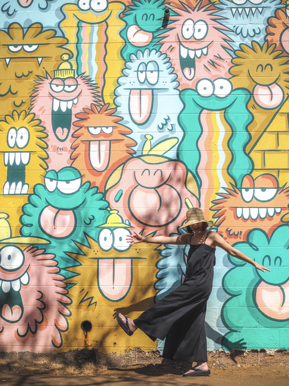ハワイ】映えスポット🎨カカアコウォールアート | Trip.com ホノルル