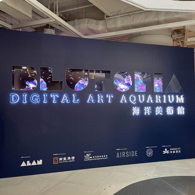費用全免‼️色彩繽紛嘅全球首個數碼藝術水族館🌊