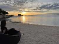 セブ島の最高な夕陽はデュシタニホテルのビーチで！