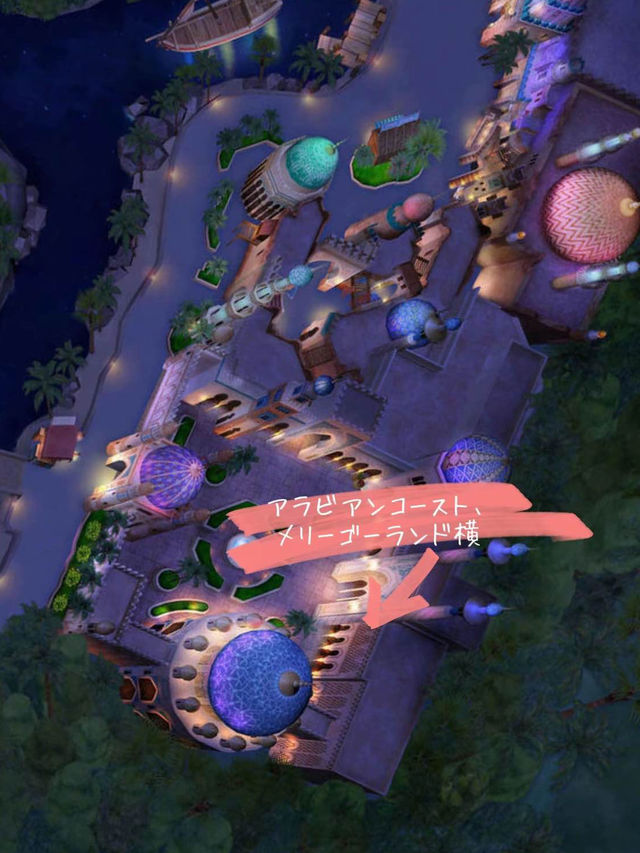 ディズニーシーのオススメフォトスポット！マップ付き！定番から穴場まで！