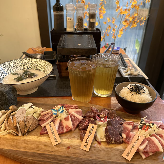 日式石燒烤肉．和牛盛會五道菜