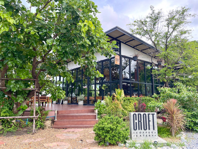 CROFT Coffee Eatery Bar คาเฟ่ลับสมุทรปราการ