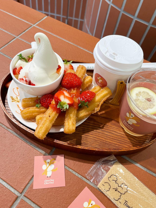 【大阪カフェ】可愛い韓国チュロスのお店💘