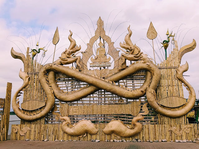 Naga fireballs viewing point